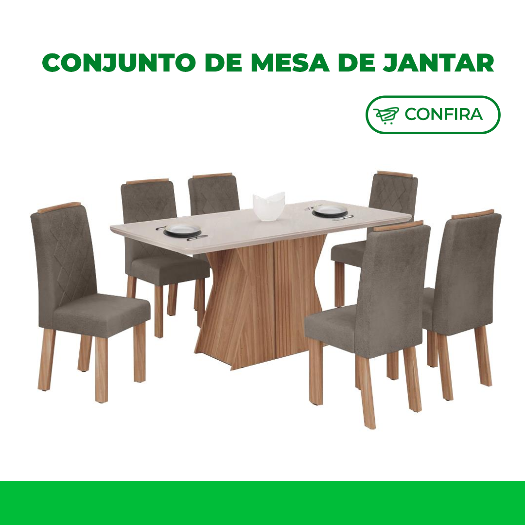 Conjunto de Mesa de Jantar