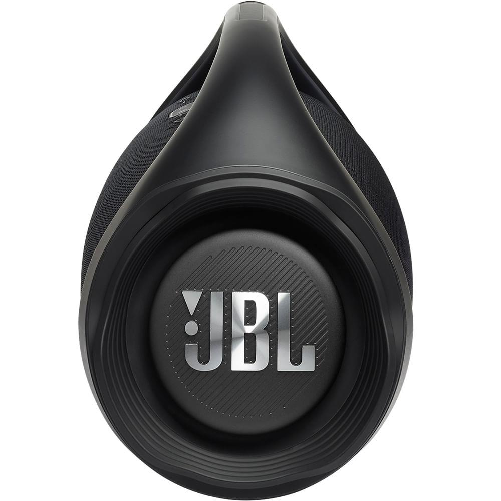 Caixa de Som Portátil JBL Boombox 2 Bluetooth USB Bateria Recarregável 60W Preta - Bivolt