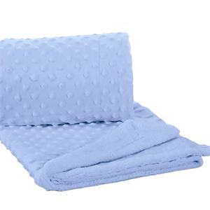 Cobertor Andreza Sweet 100% Poliéster - Azul