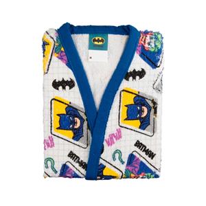 Roupão Infantil Lepper Batman 95% Algodão Azul - M