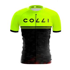 Camiseta para Ciclismo Colli Allure Amarela/Preta - G
