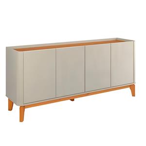 Aparador Buffet Patrimar Flip 4 Portas - Off White