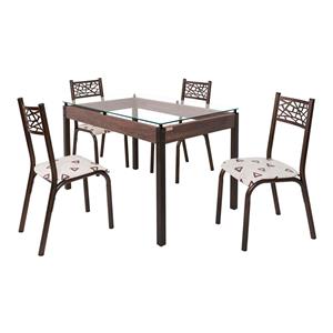 Mesa de Jantar Ciplafe Jade com 4 Cadeiras