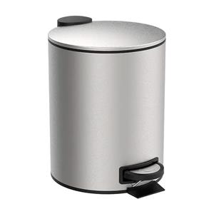 Lixeira Brinox Spin em Aço Inox com Pedal 5L