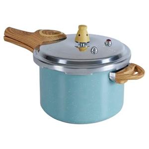 Panela de Pressão Brinox Pressure com Revestimento Cerâmico Fundo de Indução 4,2L - Verde