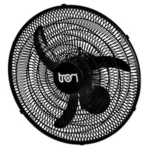 Ventilador de Parede Tron Oscilante 60cm 140W PP 3 Pás Preto - Bivolt