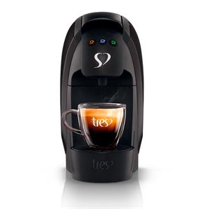 Cafeteira Expresso 3 Corações Luna 700ml Preta - 110V