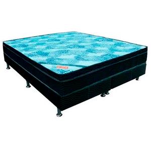 Cama Box Queen Ortobom Iso Molas Ensacadas Espuma D26 - 158x67x198cm