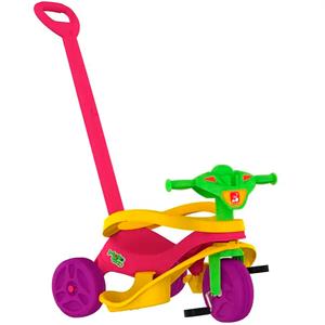 Triciclo Infantil Bandeirante Mototico com Assento Anatômico - Rosa