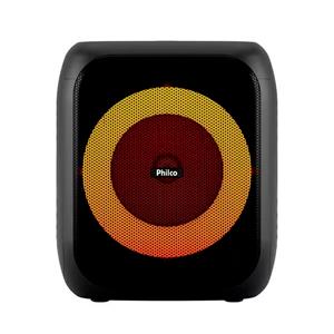 Caixa de Som Philco PCX4800 com Led Bluetooth USB Bateria Recarregável 380W - Bivolt