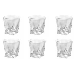 Jogo de 6 Copos Rojemac Wolff Tortile em Cristal 310ml