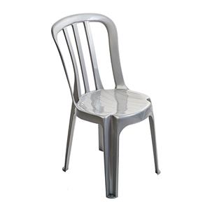 Cadeira Bistrô Bréscia Goiânia Plast - Inox