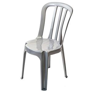 Cadeira Goiânia Plast Bistrô Bréscia - Prata