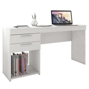Mesa para Escritório Notável Office Branca - 121 cm