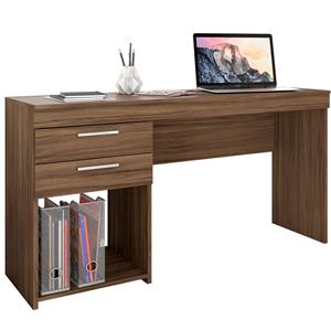 Mesa para Escritório Notável Office Nogal/Trend - 121 cm