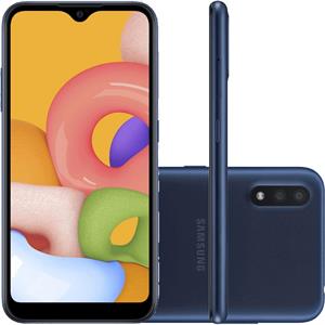 Smartphone Samsung Galaxy A01 Tela Infinita 5,7