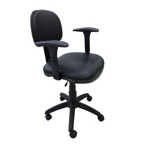 Cadeira para Escritório Secretária Martiflex N34L08PT25PT - Preta