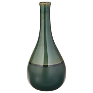 Garrafa Decorativa de Cerâmica GS Posiet Verde - 29x13cm