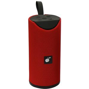 Caixa de Som Portátil Lemon Queen Bluetooth Bateria Recarregável 12W Vermelha - Bivolt