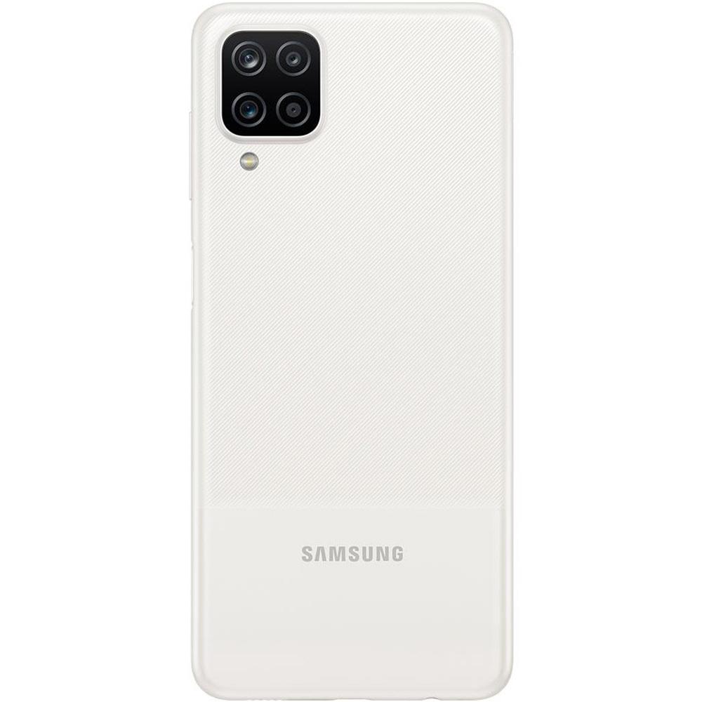 Smartphone Samsung Galaxy A12 A127 Tela 6,5" Bateria 5000mAh 64GB Câmera 48MP - Branco